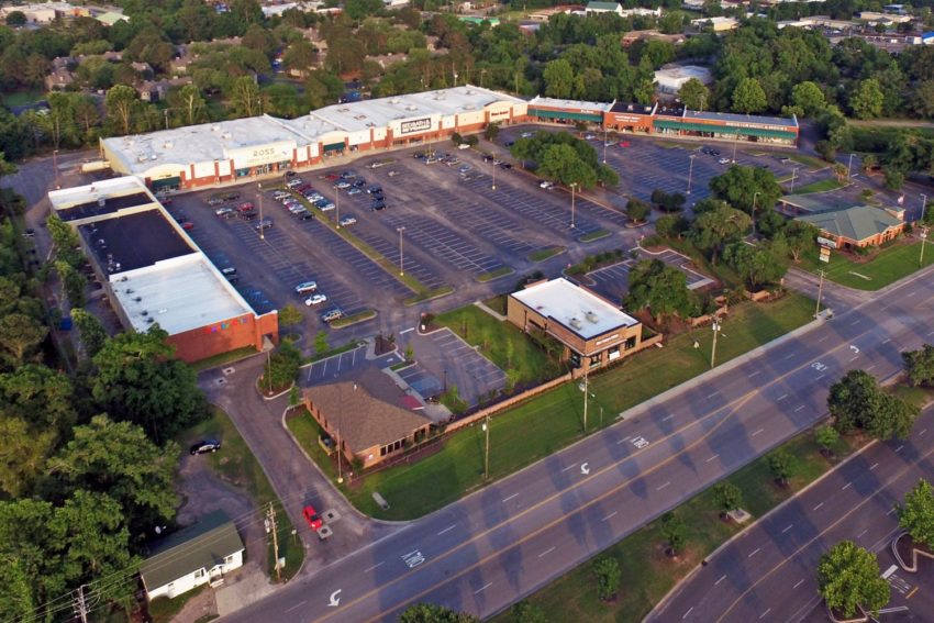 West Ashley Shoppes Aerial