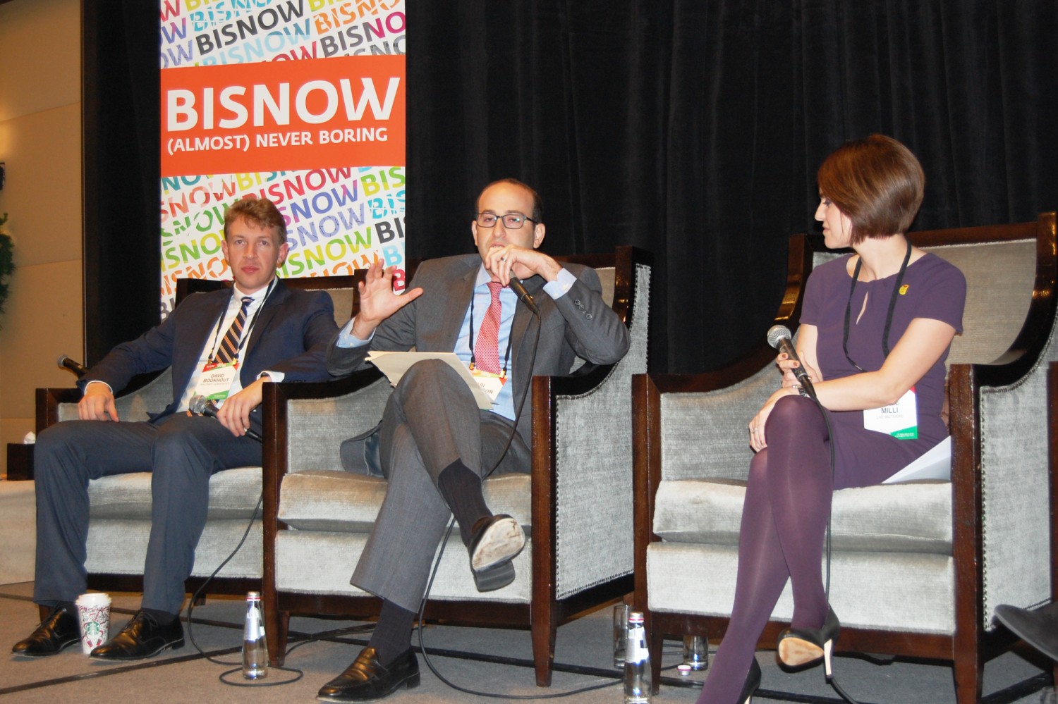 Ari Abramson VP Multifamily Acquisitions Speaks Bisnow Event